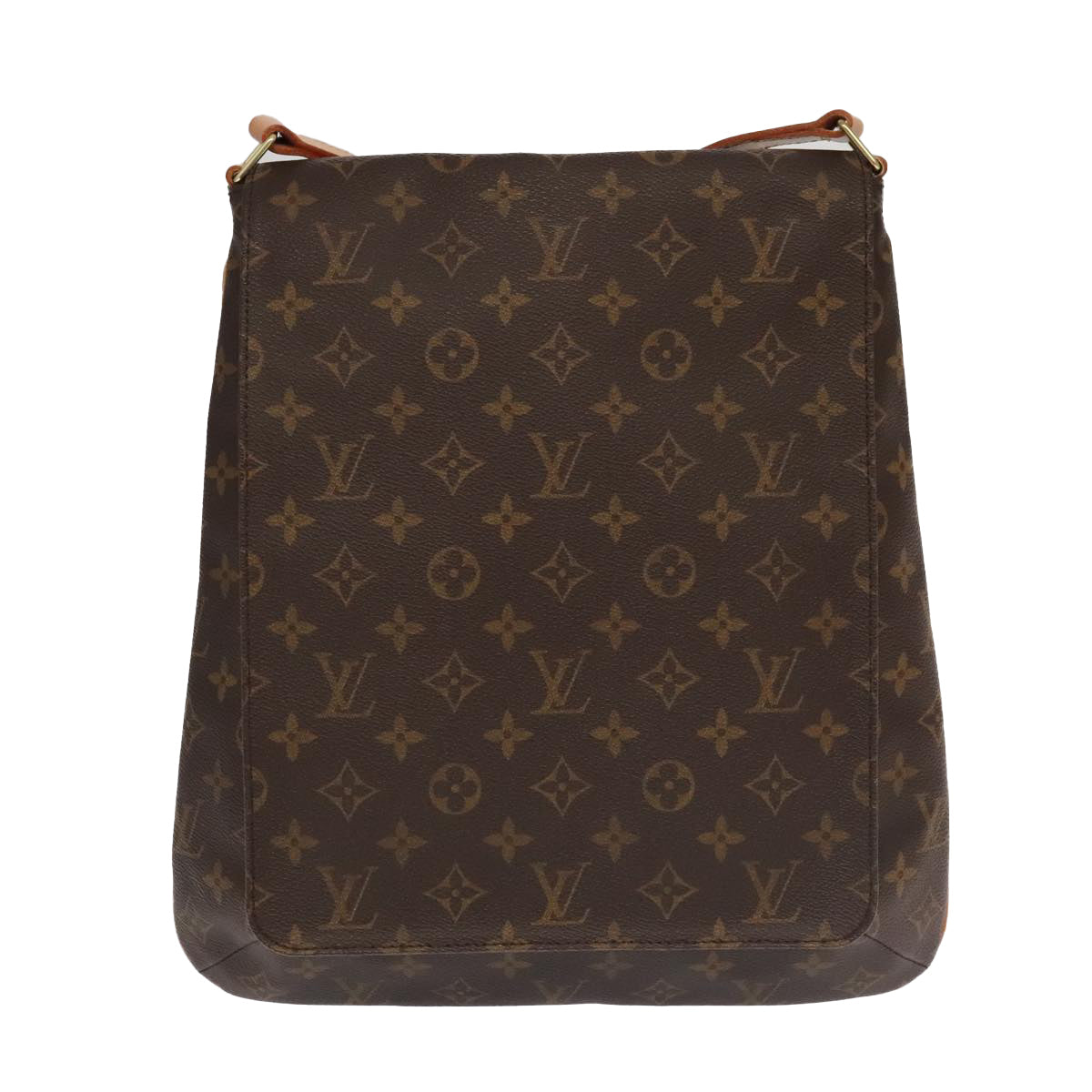 Louis Vuitton Musette Brown Canvas Shoulder Bag (Pre-Owned)