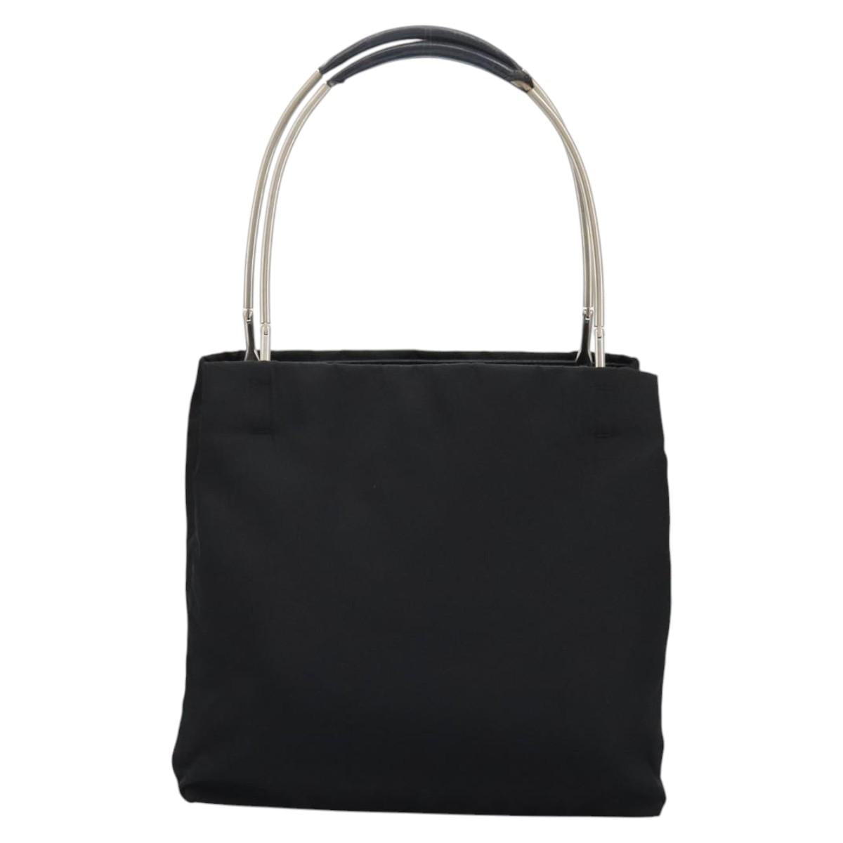 Prada Re-Nylon Black Synthetic Tote Bag (Pre-Owned)