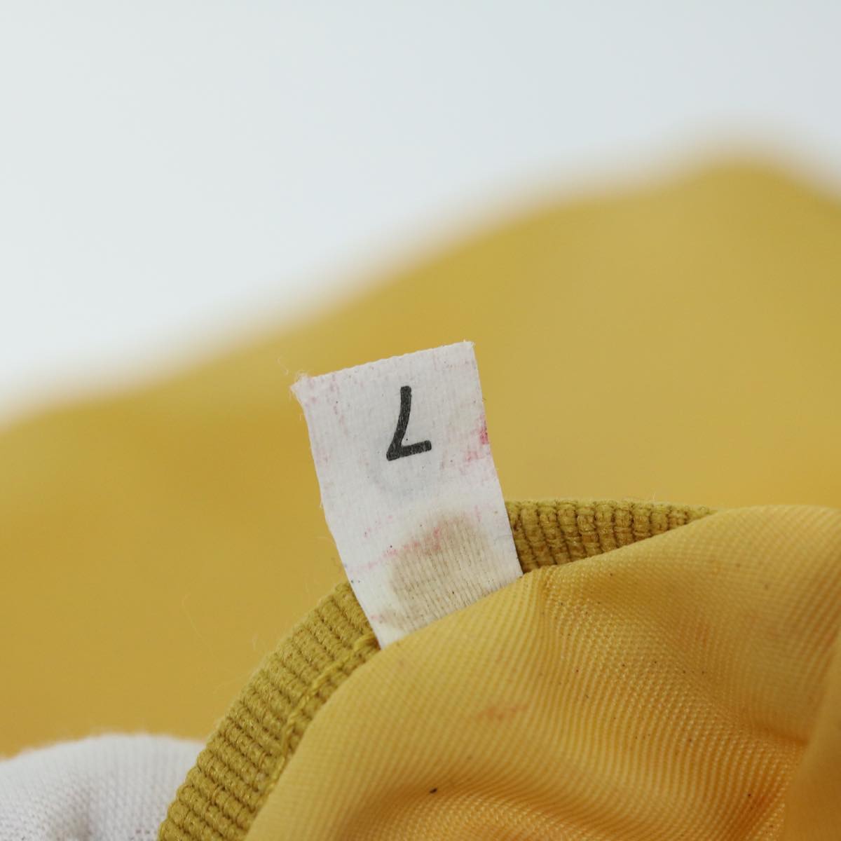 Prada Tessuto Yellow Synthetic Tote Bag (Pre-Owned)