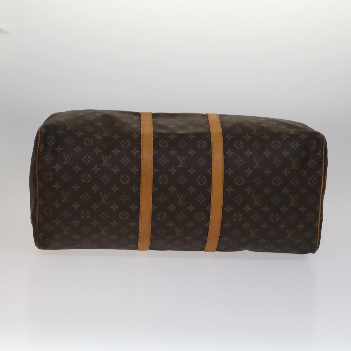 Louis Vuitton Keepall 60 Brown Canvas Travel Bag (Pre-Owned)