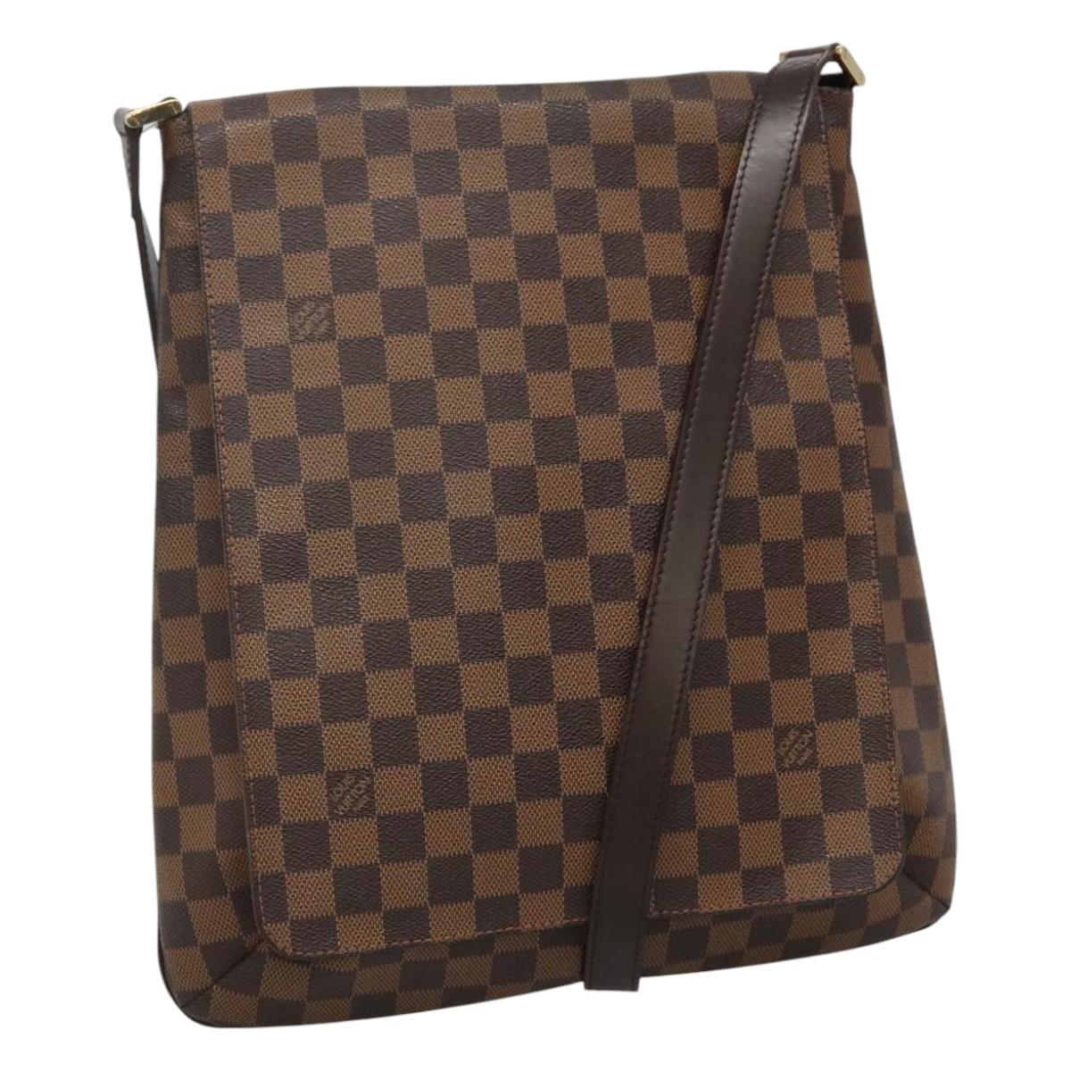 Louis Vuitton Musette Salsa Brown Canvas Shoulder Bag (Pre-Owned)