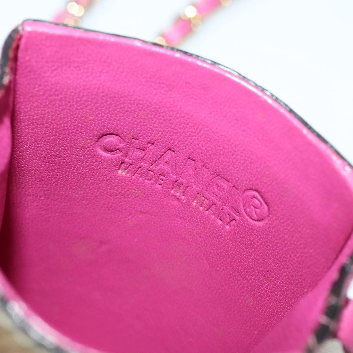 Chanel Cc Beige Faux Fur Clutch Bag (Pre-Owned)