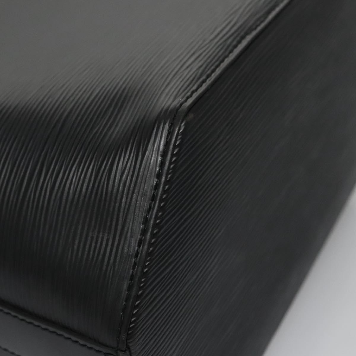 Louis Vuitton Sac D'épaule Black Leather Shoulder Bag (Pre-Owned)