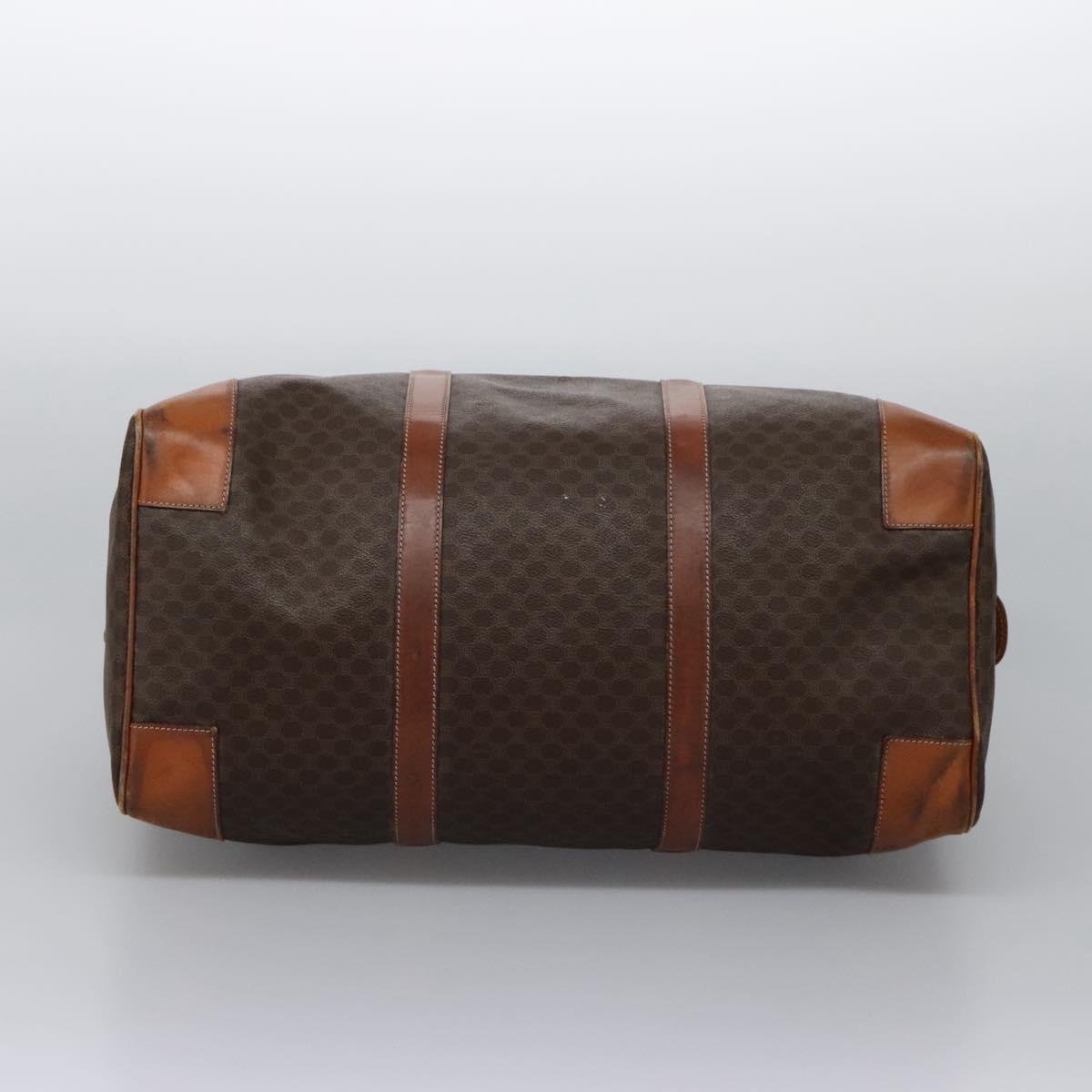 Céline Boston Brown Canvas Travel Bag (Pre-Owned)