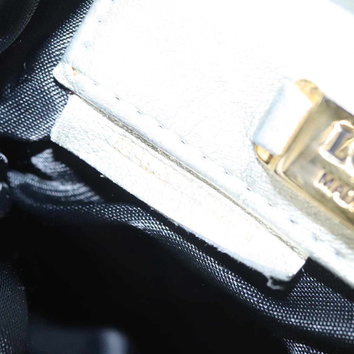 Loewe Silver Leather Shoulder Bag (Pre-Owned)
