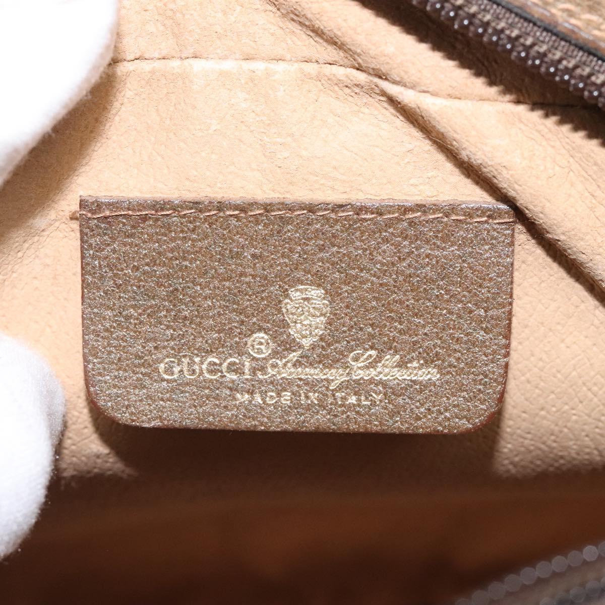 Gucci Ophidia Beige Canvas Clutch Bag (Pre-Owned)
