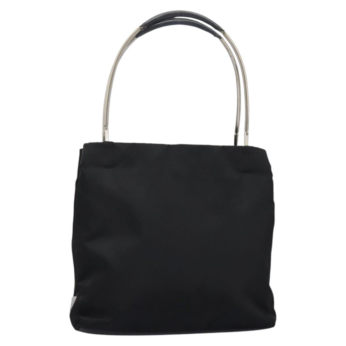 Prada Re-Nylon Black Synthetic Tote Bag (Pre-Owned)