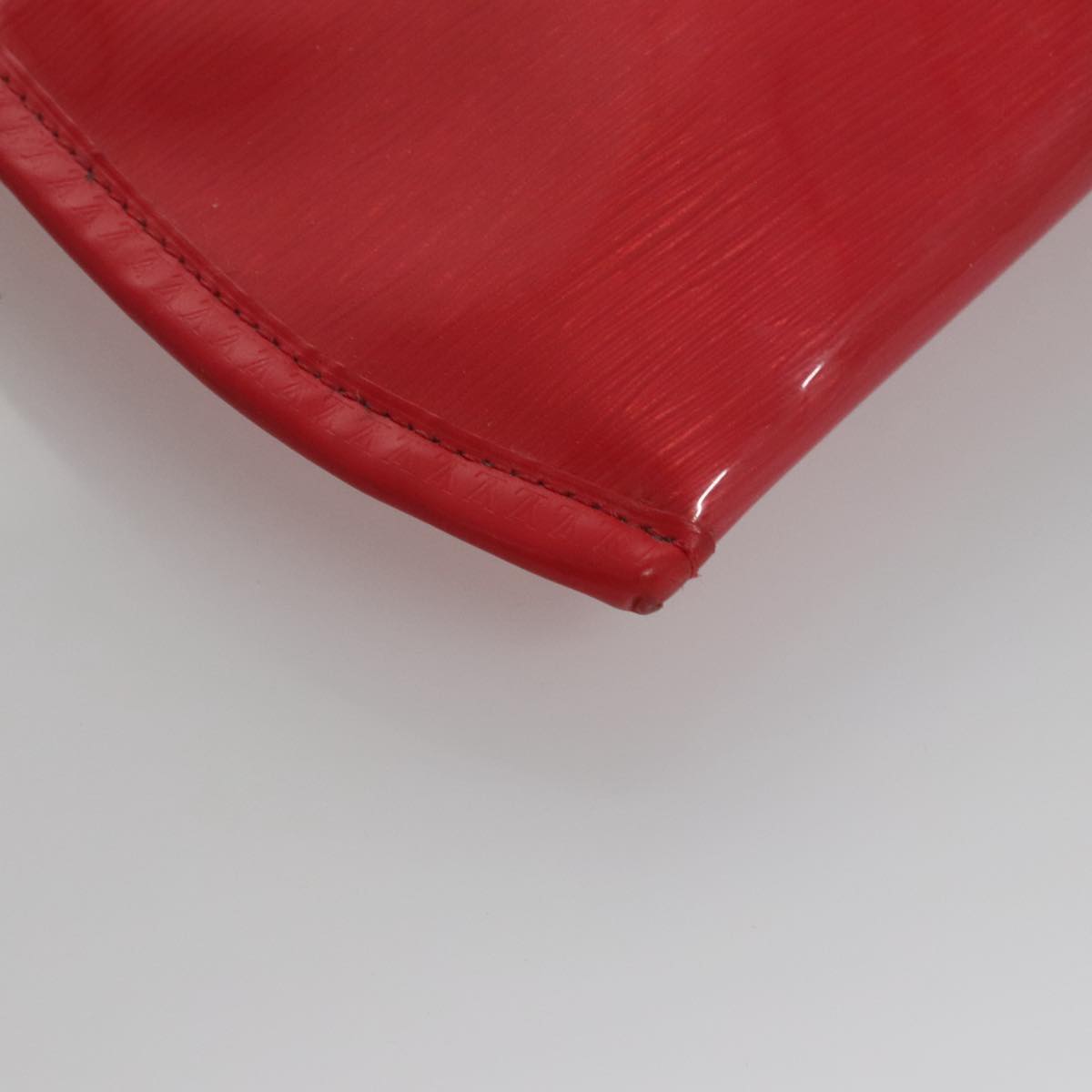 Louis Vuitton Plage Baia Red Vinyl Handbag (Pre-Owned)