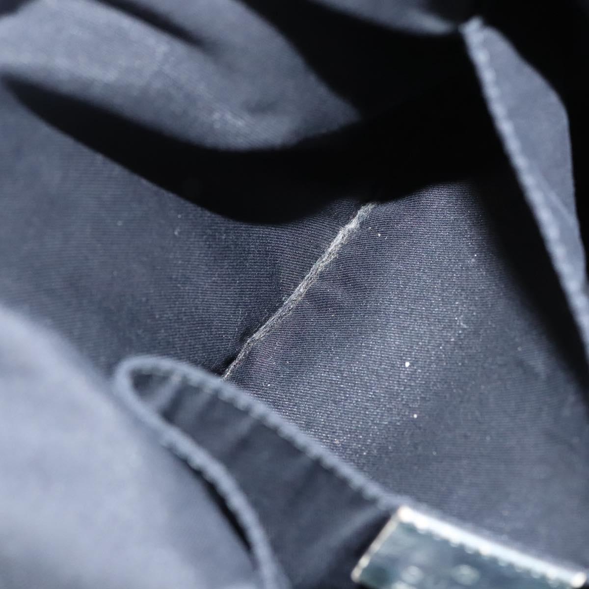 Gucci Sherry Silver Canvas Tote Bag (Pre-Owned)