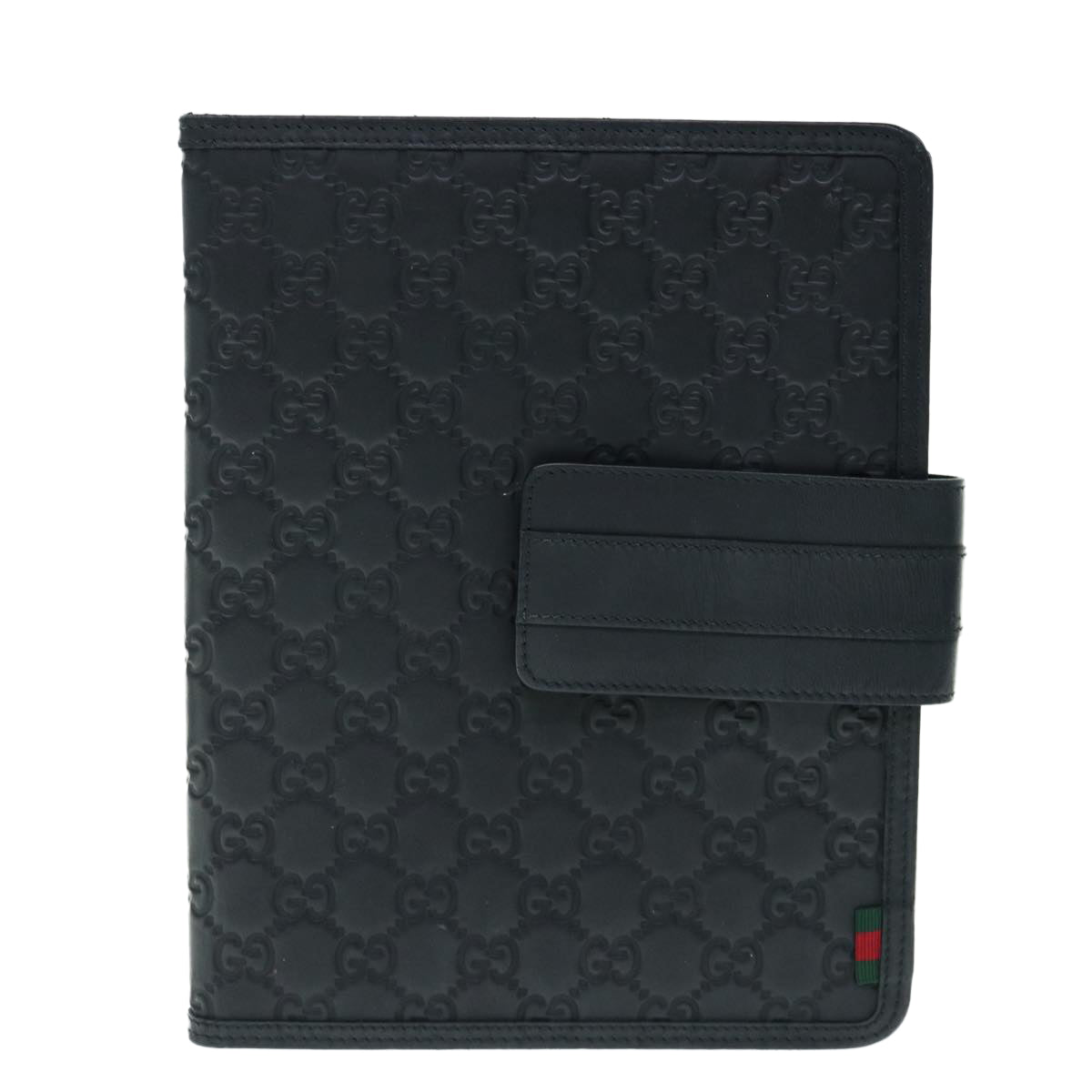 Gucci Guccissima Black Canvas Wallet (Pre-Owned)