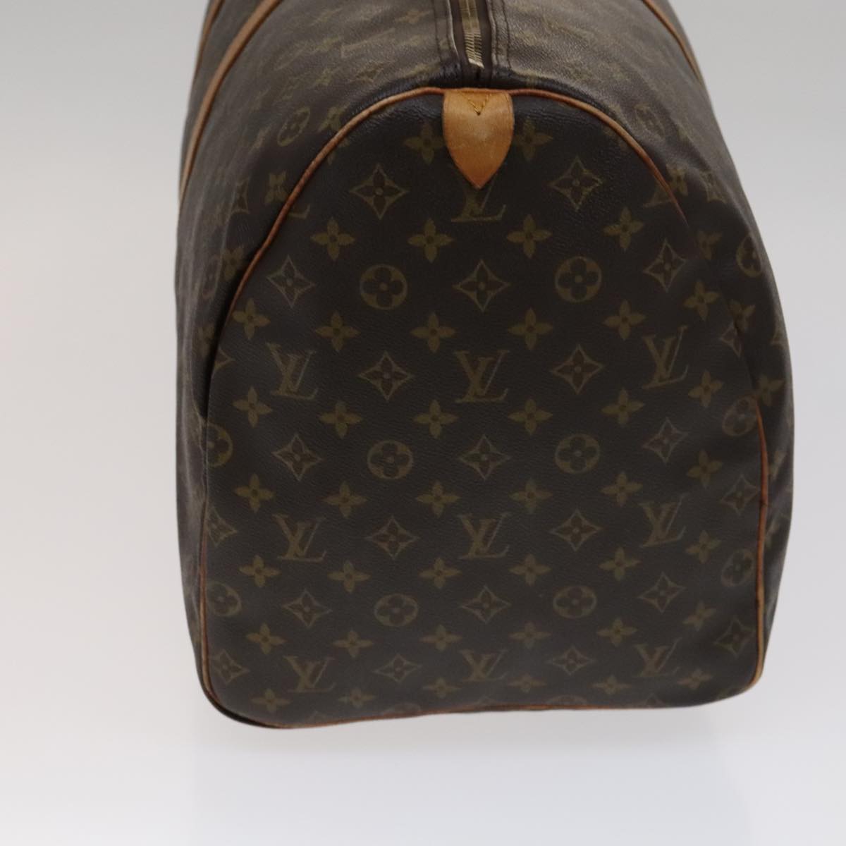 Louis Vuitton Keepall 60 Brown Canvas Travel Bag (Pre-Owned)