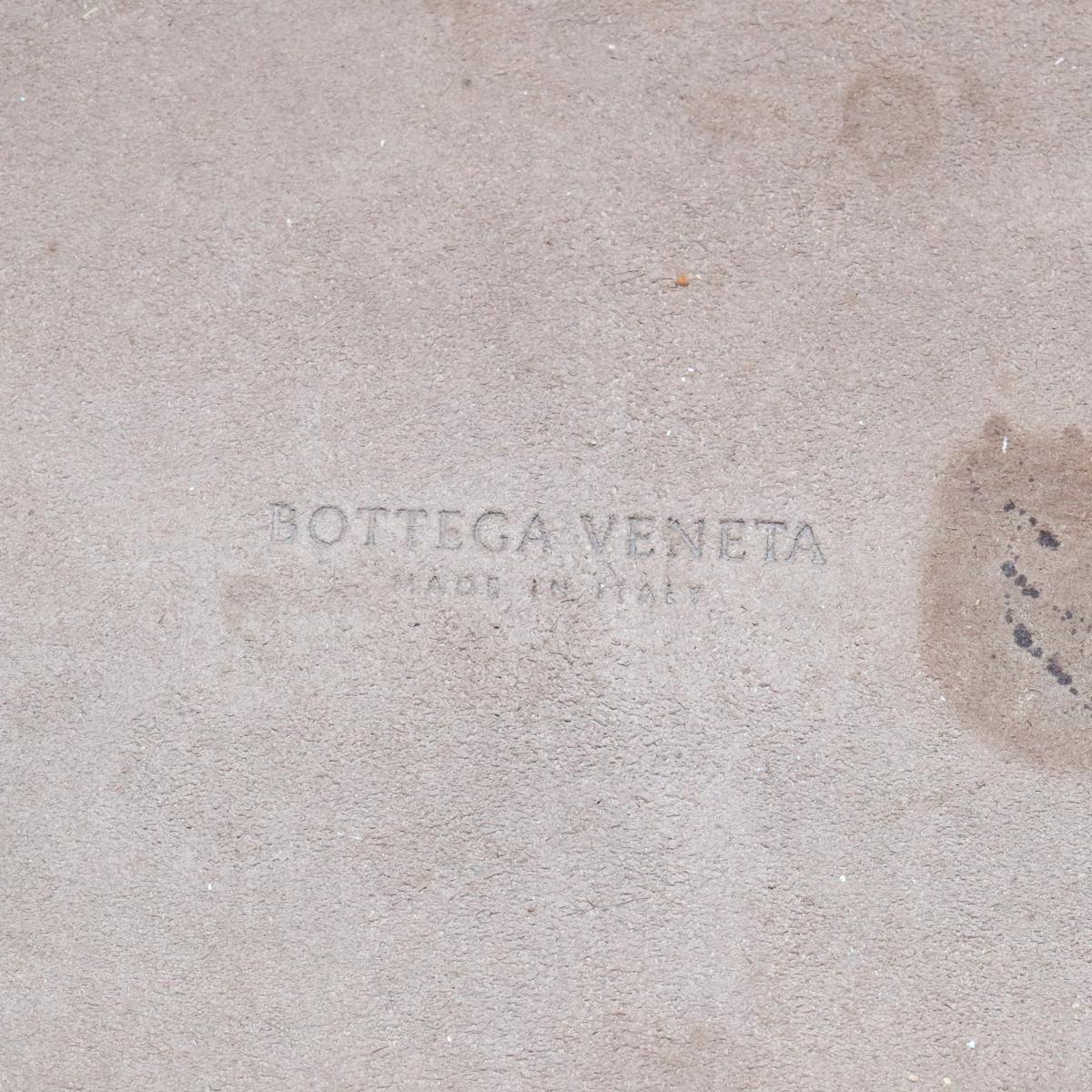 Bottega Veneta Cabas White Leather Tote Bag (Pre-Owned)