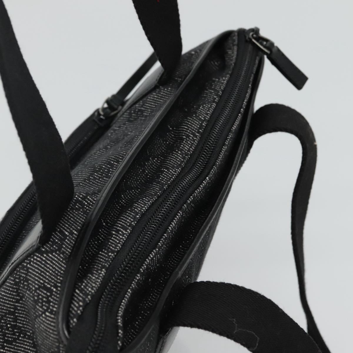 Gucci Gg Canvas Black Canvas Tote Bag (Pre-Owned)