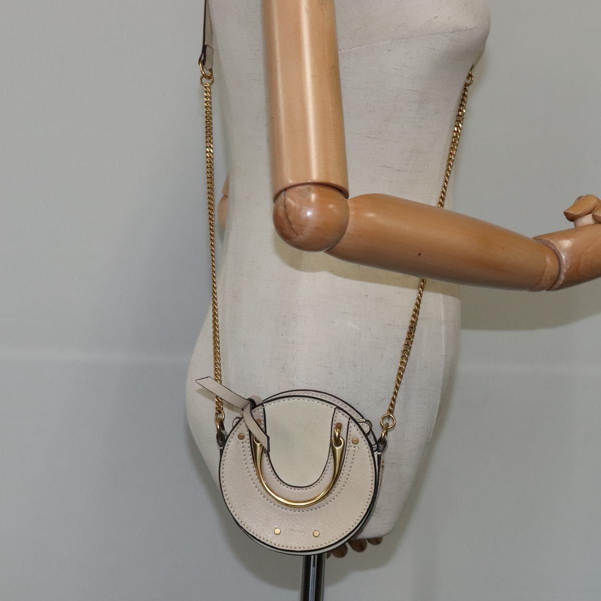 Chloé Pixie Beige Leather Handbag (Pre-Owned)