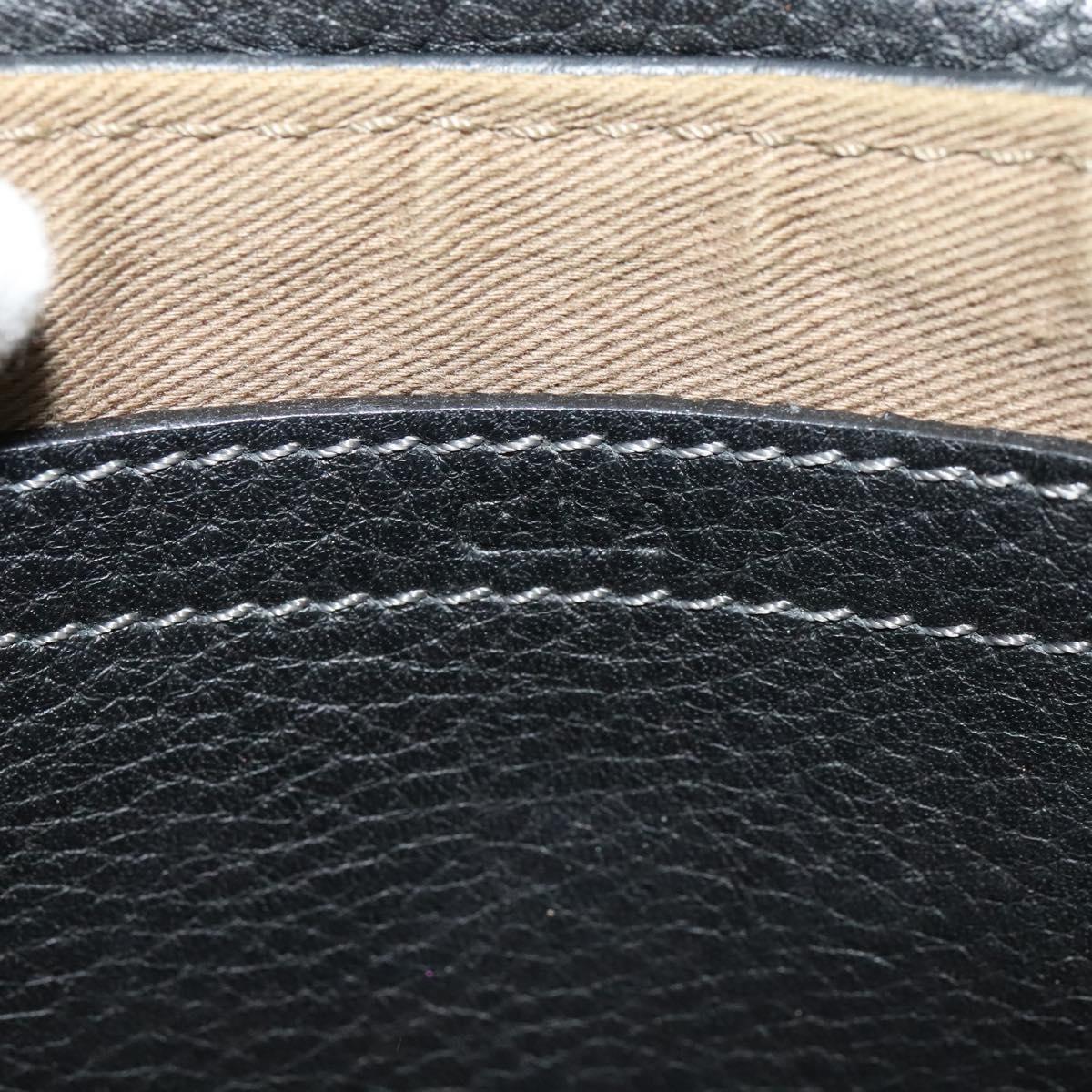 Chloé Marcie Black Leather Shoulder Bag (Pre-Owned)
