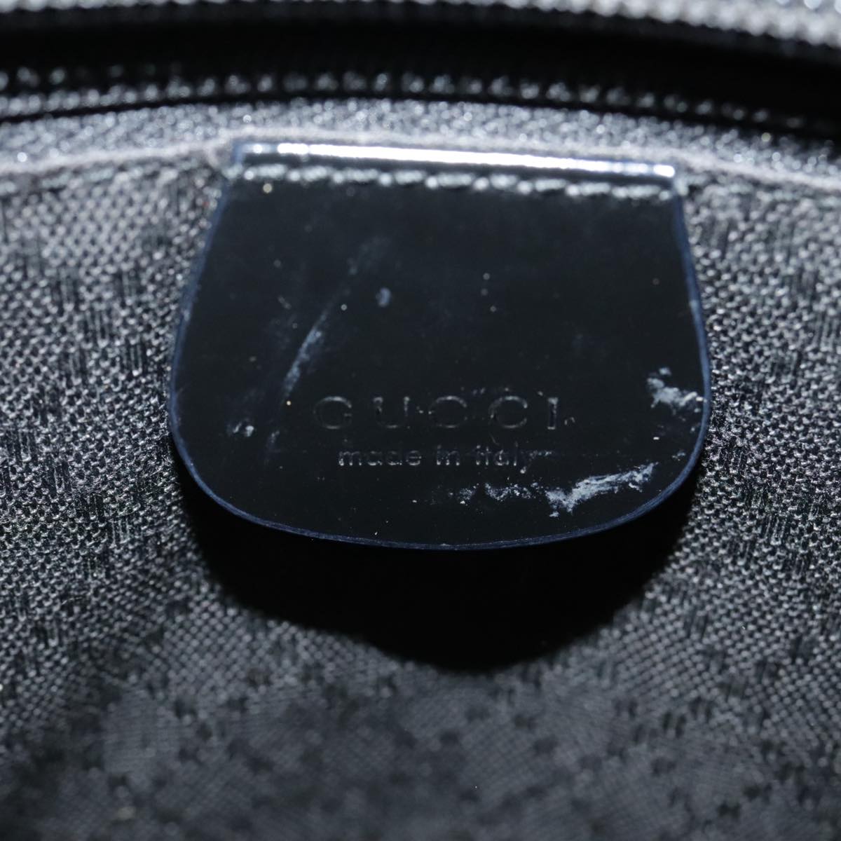 Gucci Bamboo Black Synthetic Handbag (Pre-Owned)