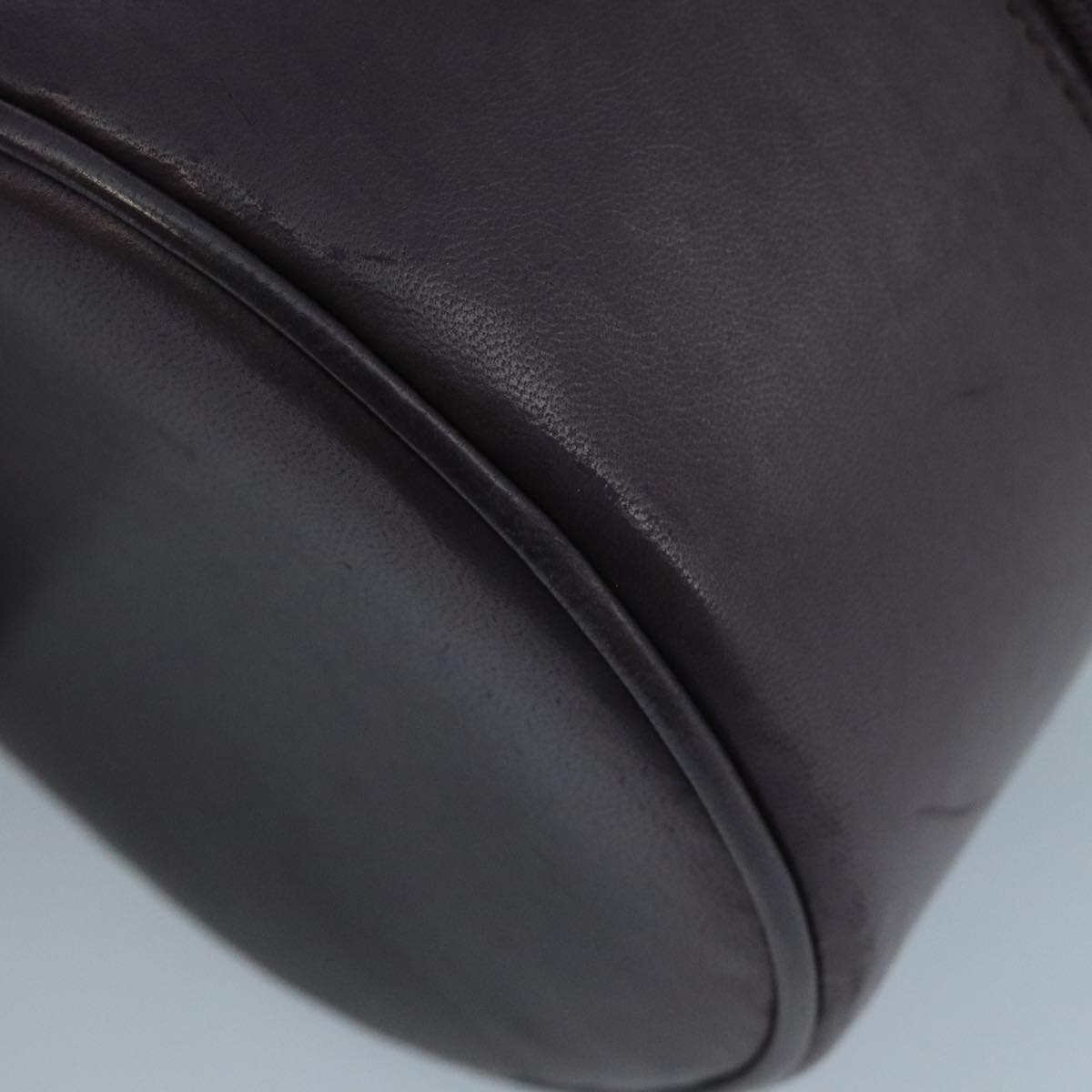 Gucci Vanity Purple Leather Handbag (Pre-Owned)