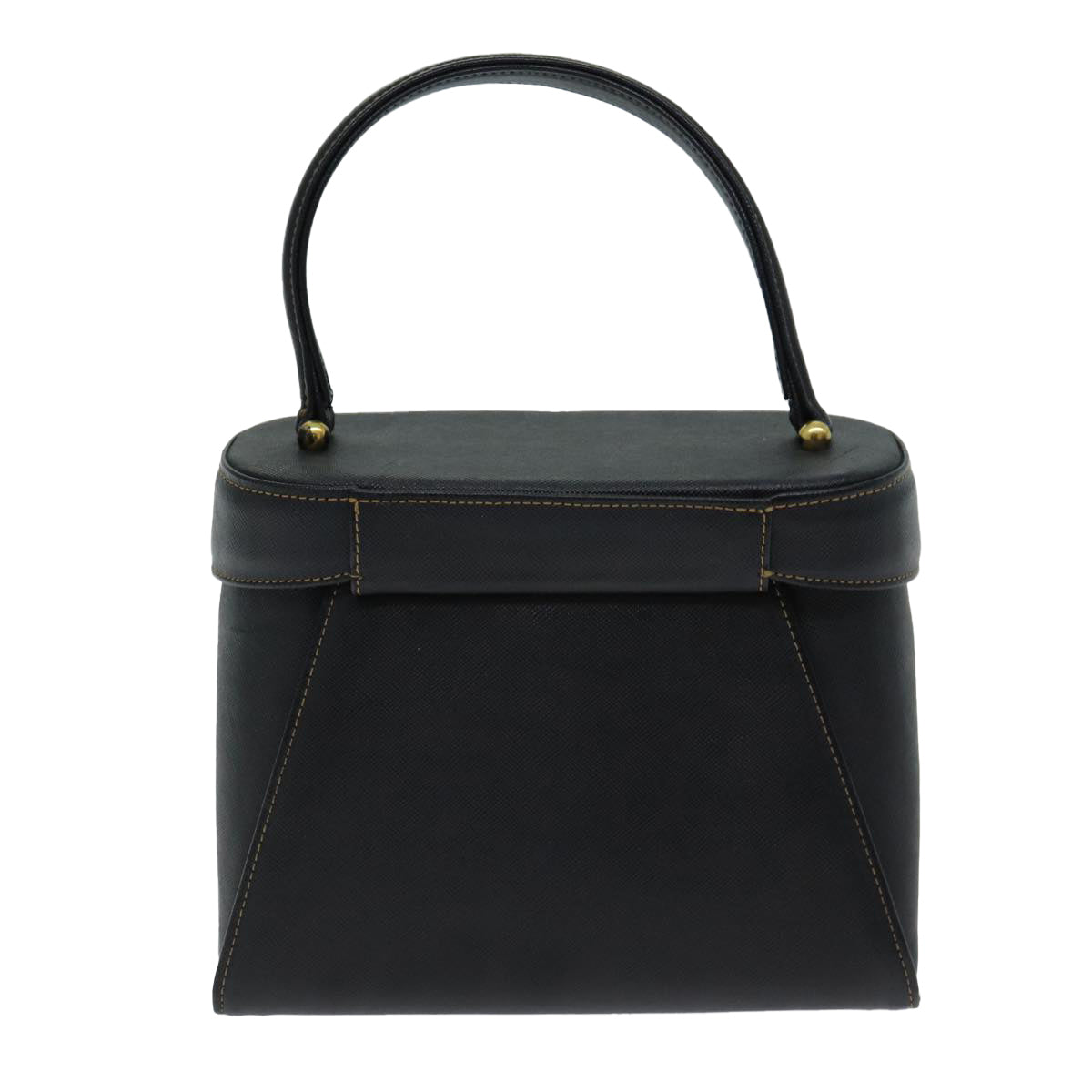 Valentino Garavani Black Leather Handbag (Pre-Owned)