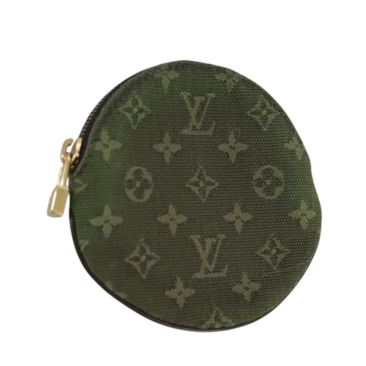 Louis Vuitton Portefeuille Ron Khaki Canvas Wallet (Pre-Owned)