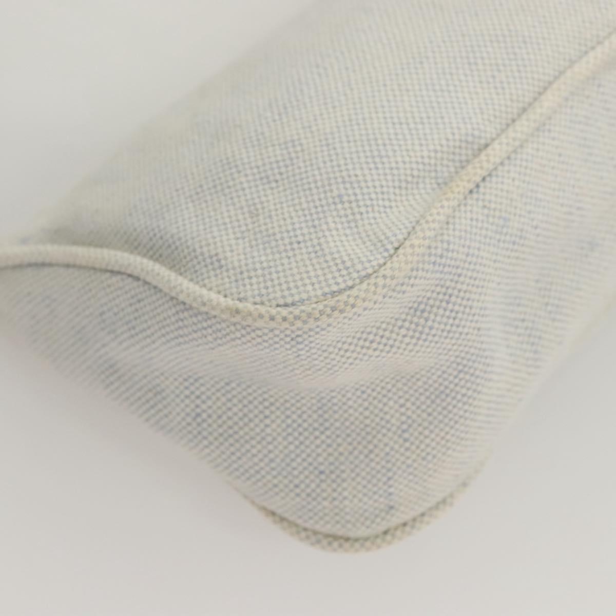 Prada Sports Blue Canvas Clutch Bag (Pre-Owned)
