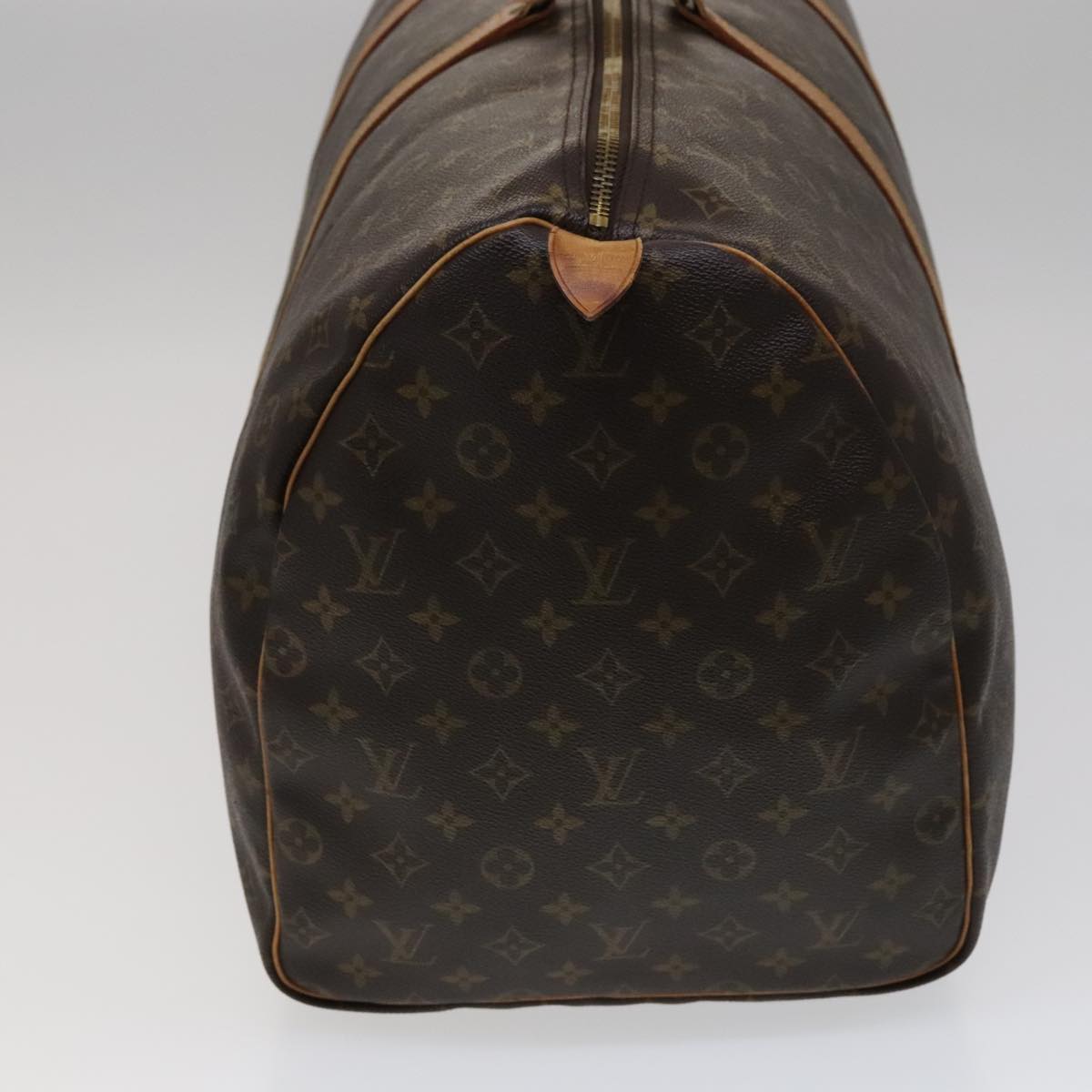 Louis Vuitton Keepall 60 Brown Canvas Travel Bag (Pre-Owned)