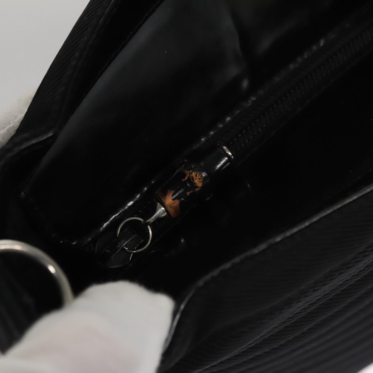 Gucci Bamboo Black Synthetic Handbag (Pre-Owned)