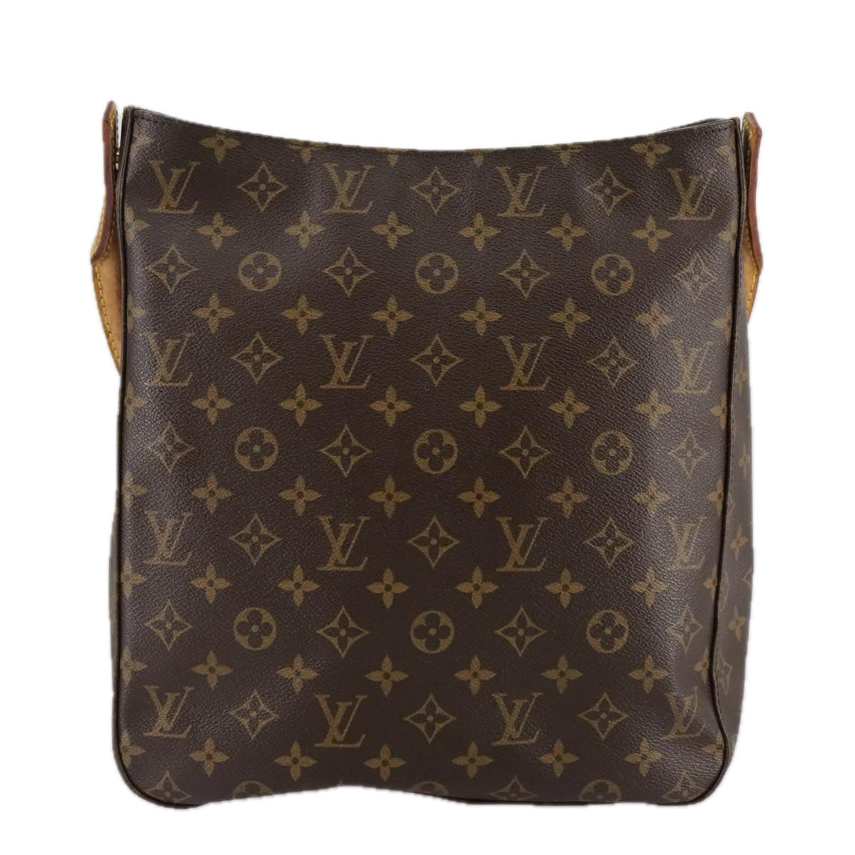 Louis Vuitton Looping Gm Brown Canvas Shoulder Bag (Pre-Owned)