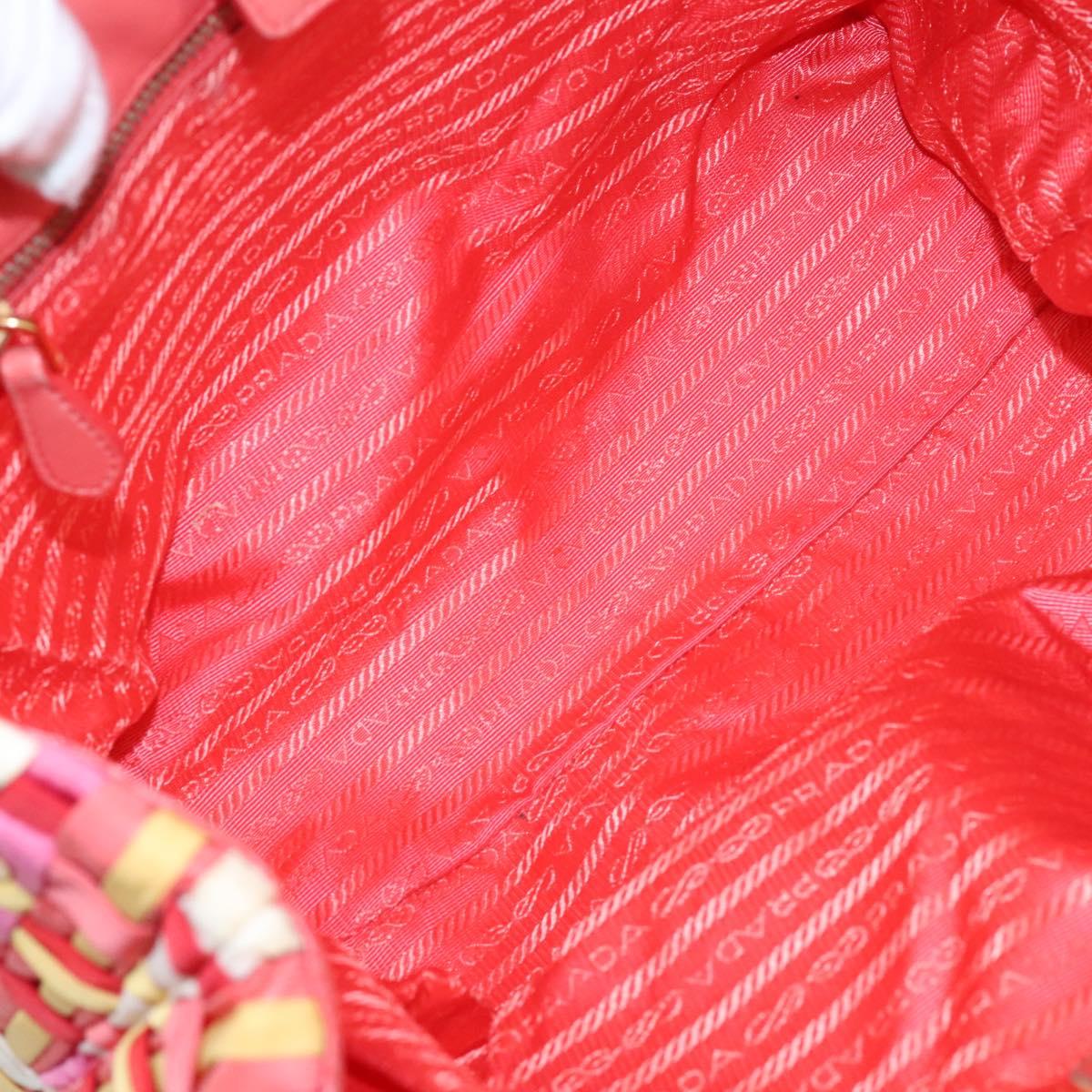 Prada Re-Nylon Red Synthetic Handbag (Pre-Owned)