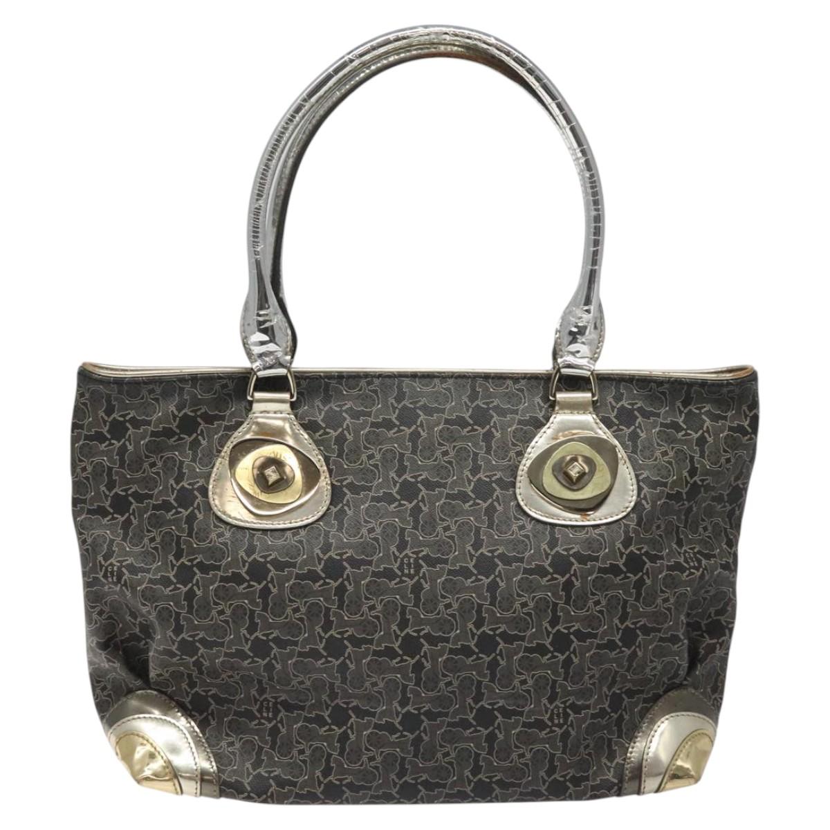 Céline Carriage Black Canvas Tote Bag (Pre-Owned)