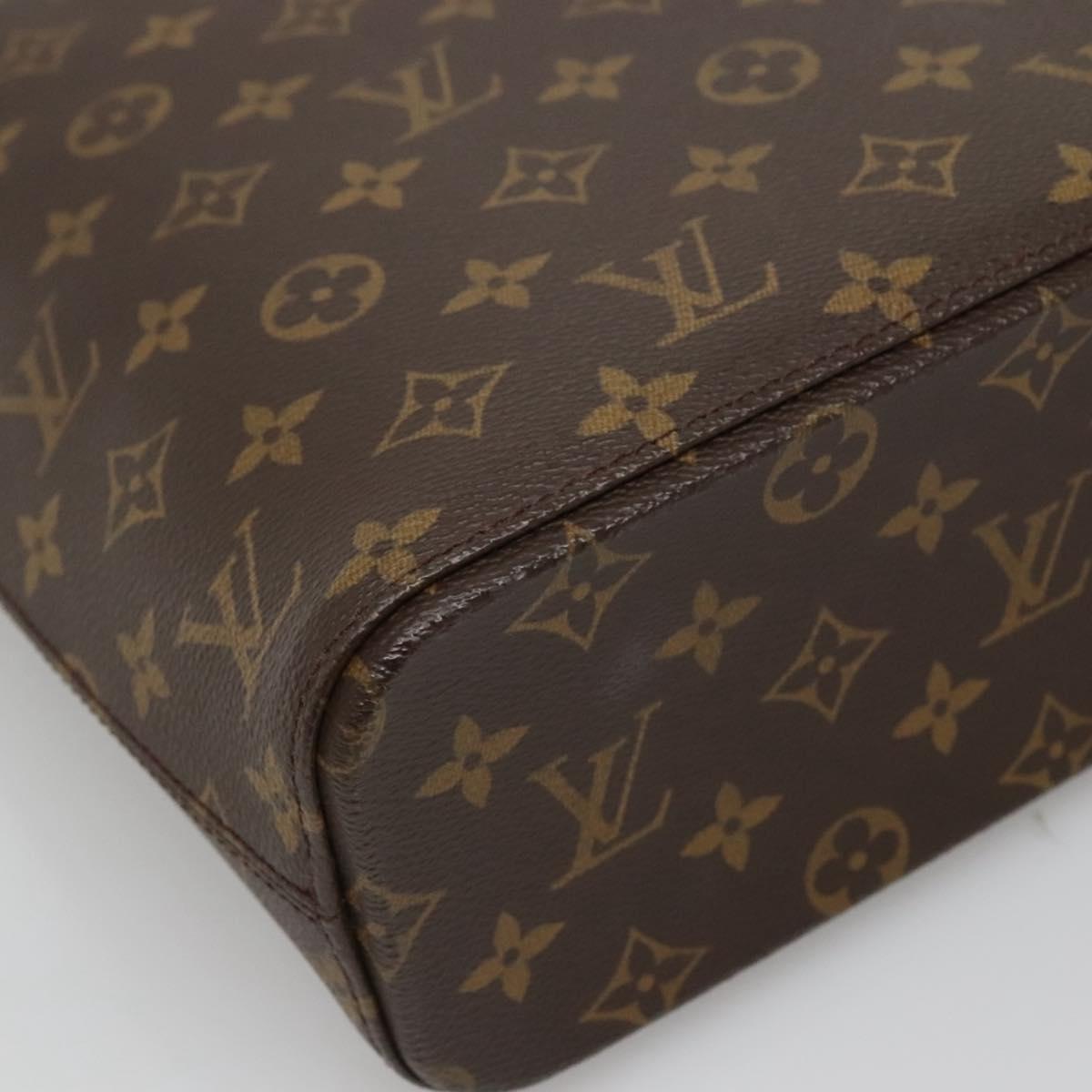 Louis Vuitton Luco Brown Canvas Tote Bag (Pre-Owned)