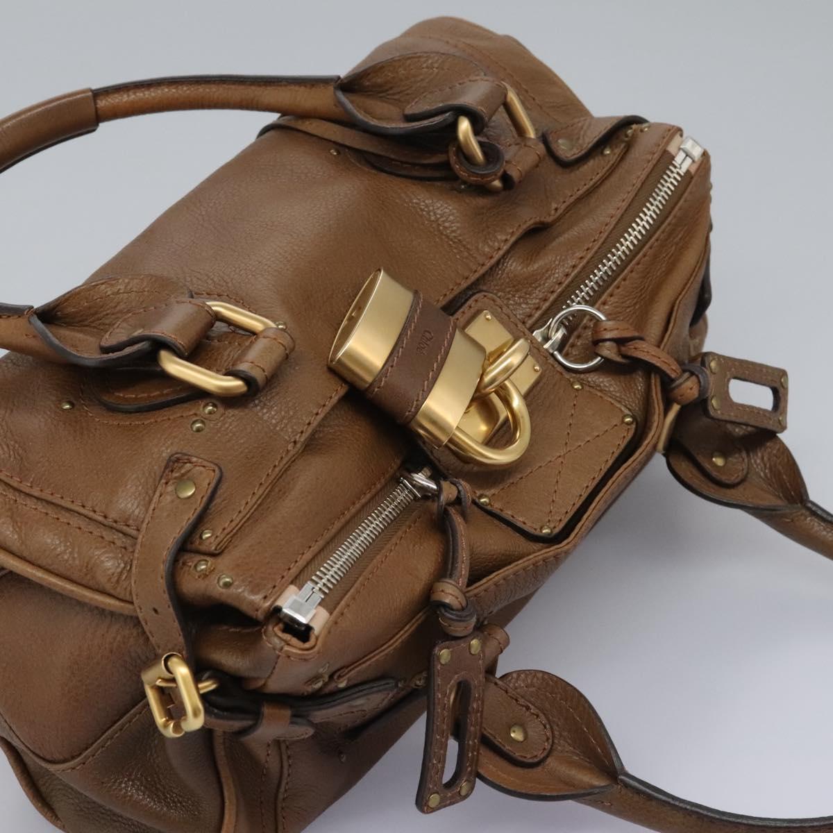 Chloé Paddington Brown Leather Handbag (Pre-Owned)