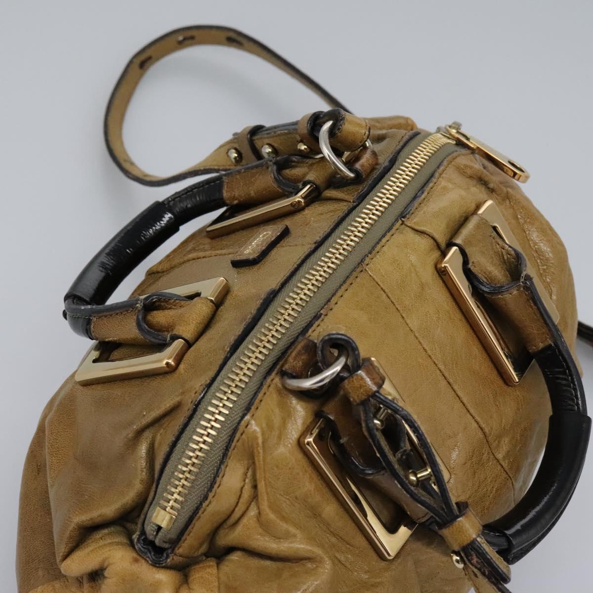 Chloé Ethel Brown Leather Handbag (Pre-Owned)