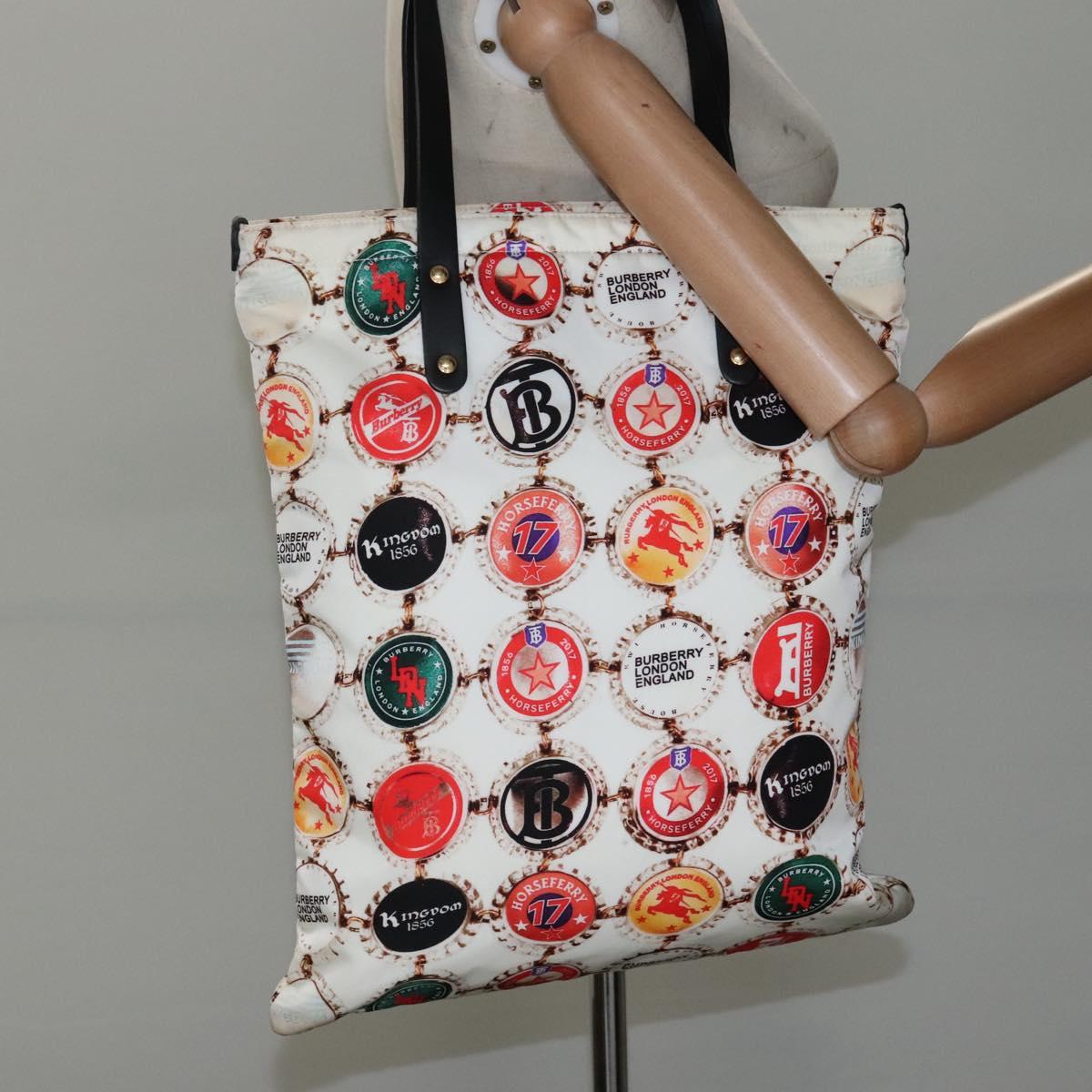Burberry Bottle Cap Multicolour Synthetic Tote Bag (Pre-Owned)