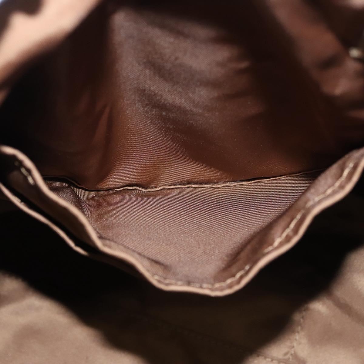 Louis Vuitton Bosphore Brown Leather Travel Bag (Pre-Owned)