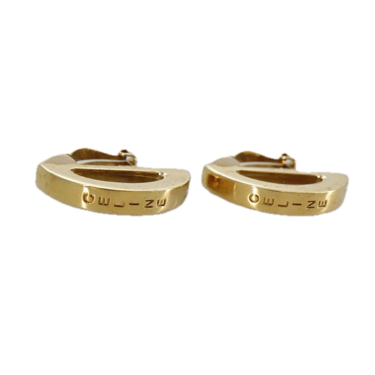 Céline Gold Metal Earring Jewelry (Pre-Owned)