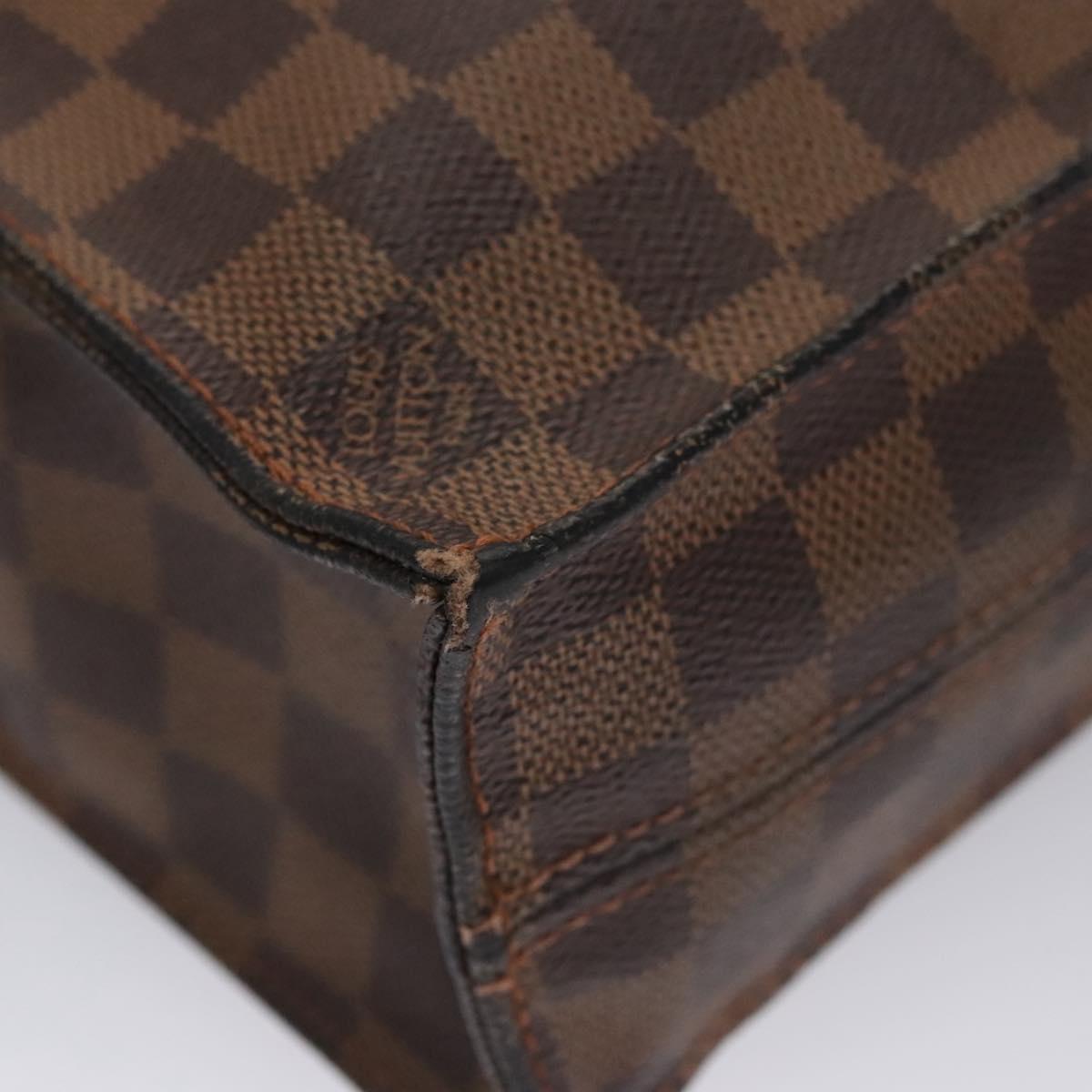 Louis Vuitton Sac Plat Brown Canvas Handbag (Pre-Owned)