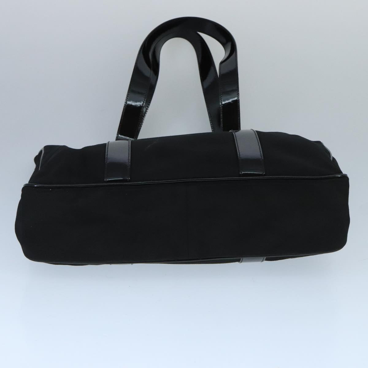 Salvatore Ferragamo Black Canvas Tote Bag (Pre-Owned)