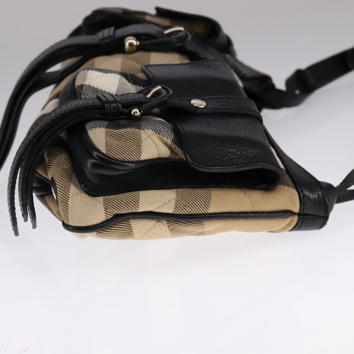 Burberry House Check Multicolour Canvas Shoulder Bag (Pre-Owned)