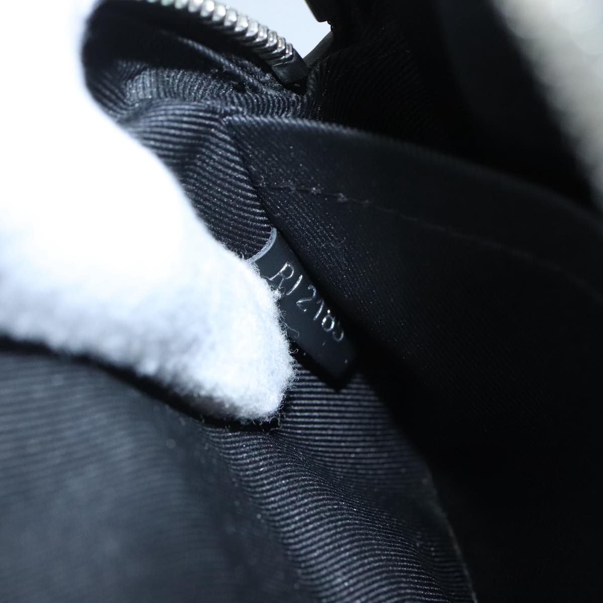 Louis Vuitton Volga Black Canvas Clutch Bag (Pre-Owned)