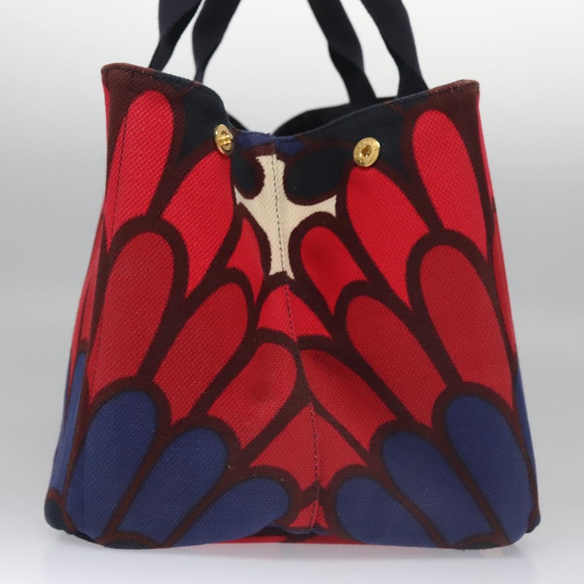 Prada Canapa Multicolour Canvas Handbag (Pre-Owned)