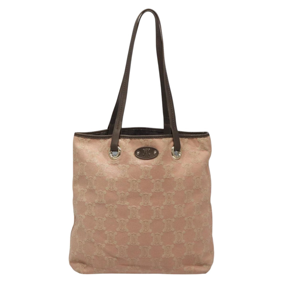 Céline Macadam Pink Canvas Tote Bag (Pre-Owned)