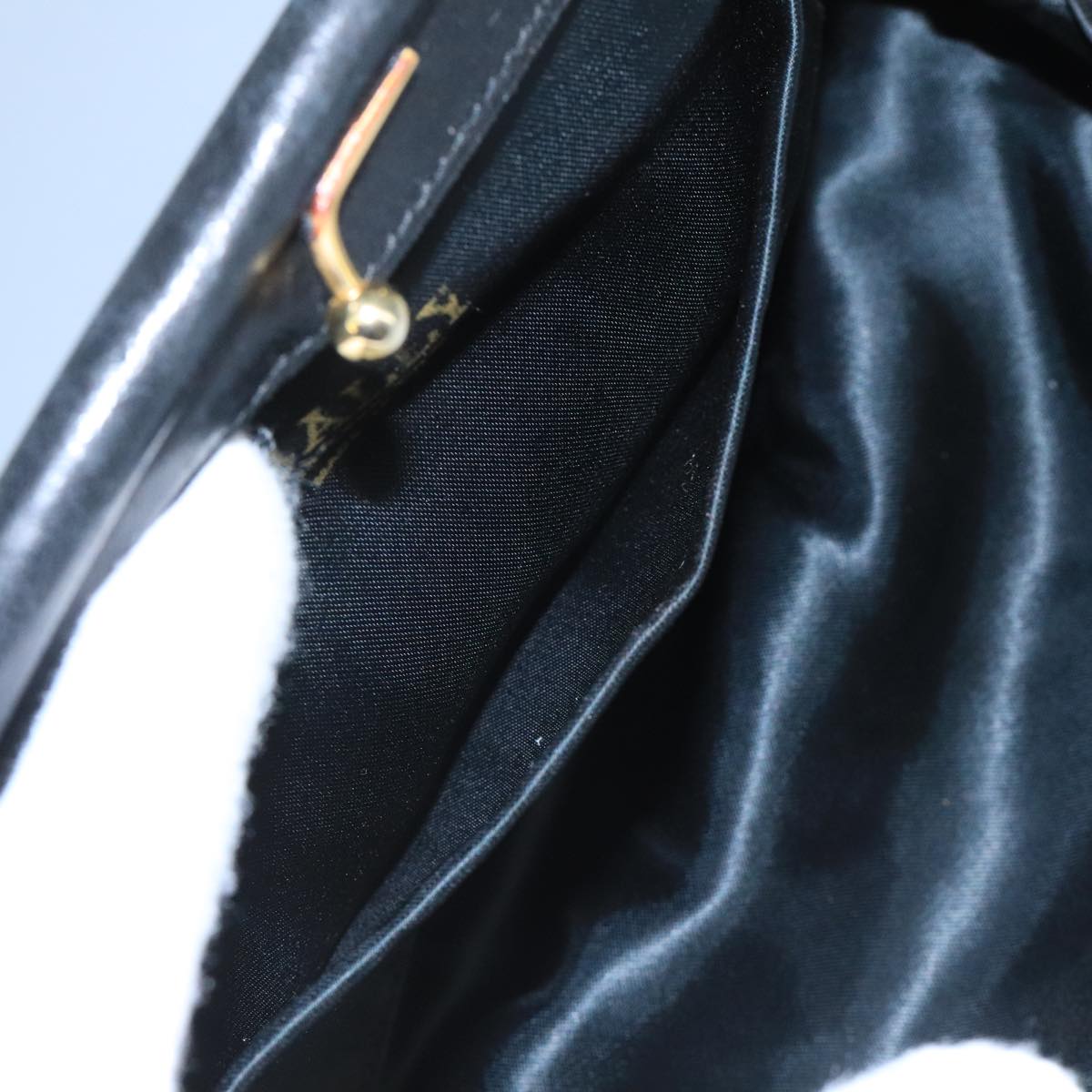 Bally Black Velvet Shoulder Bag (Pre-Owned)