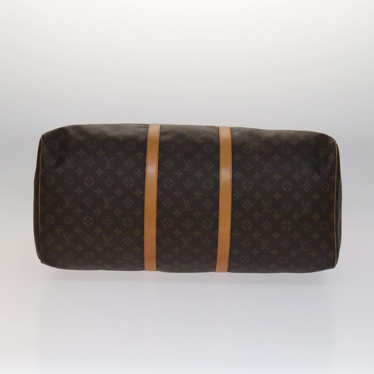 Louis Vuitton Keepall 60 Brown Canvas Travel Bag (Pre-Owned)