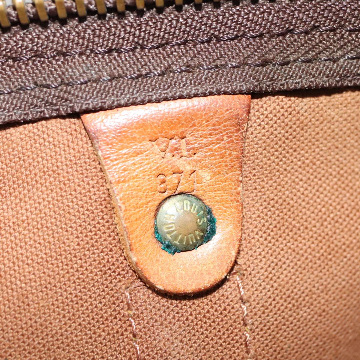 Louis Vuitton Keepall 60 Brown Canvas Travel Bag (Pre-Owned)