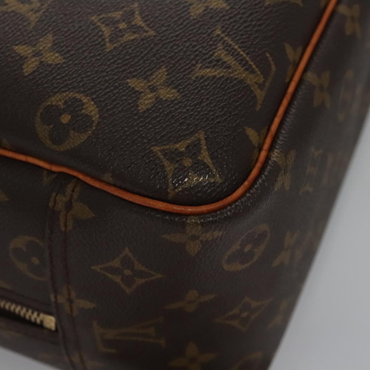 Louis Vuitton Deauville Brown Canvas Handbag (Pre-Owned)