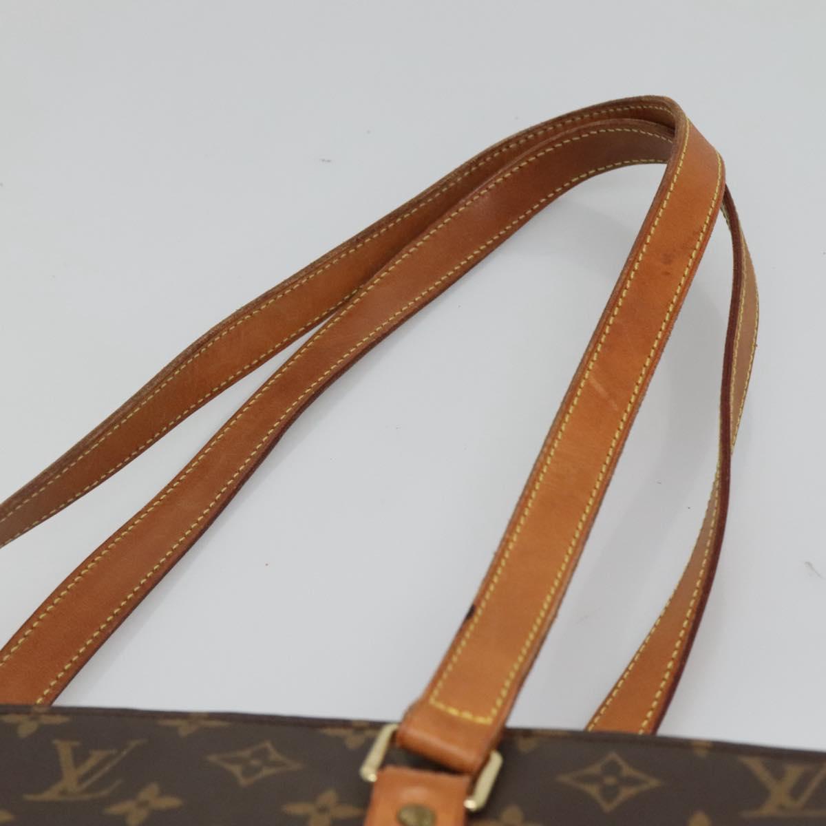 Louis Vuitton Babylone Brown Canvas Tote Bag (Pre-Owned)