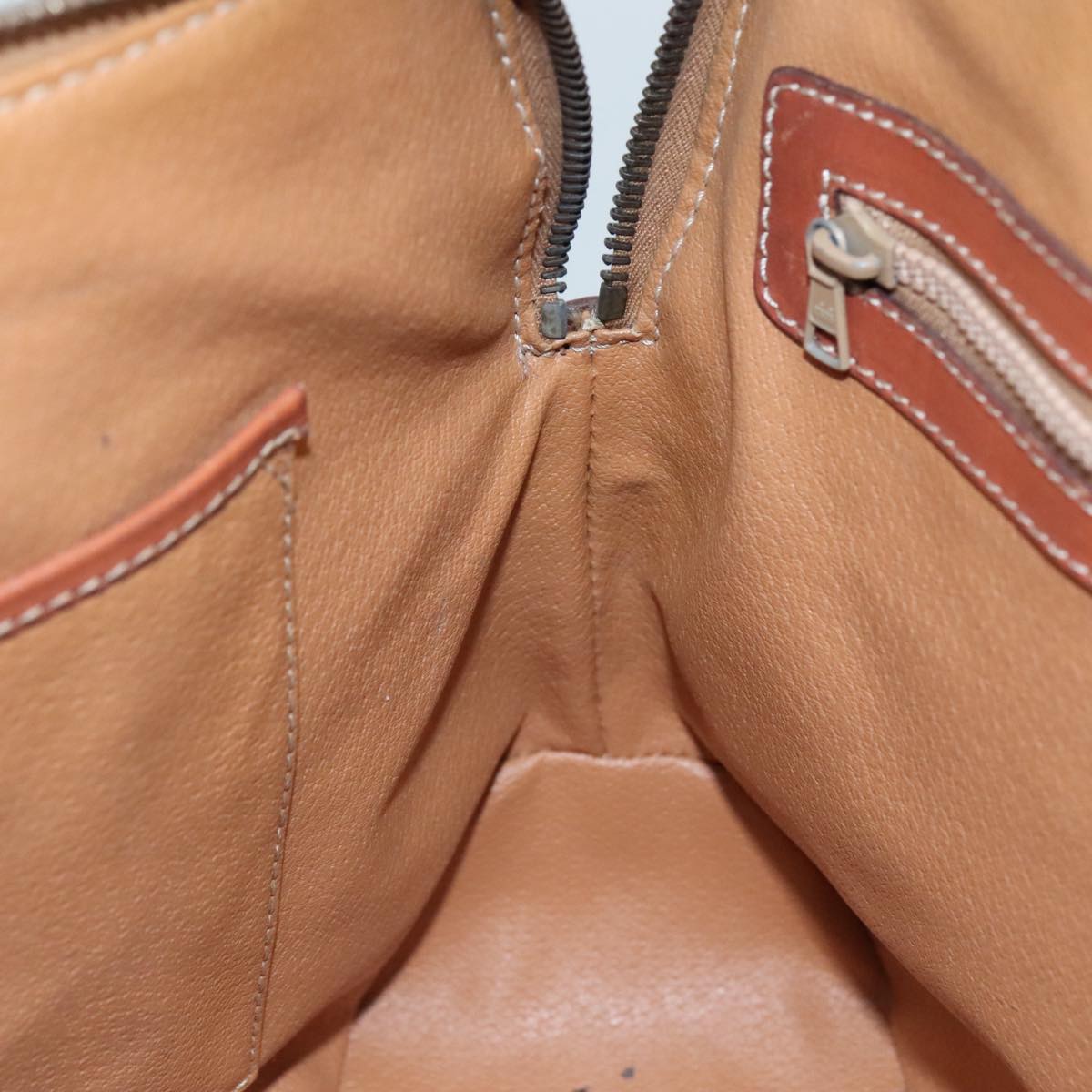 Céline Macadam Brown Leather Handbag (Pre-Owned)