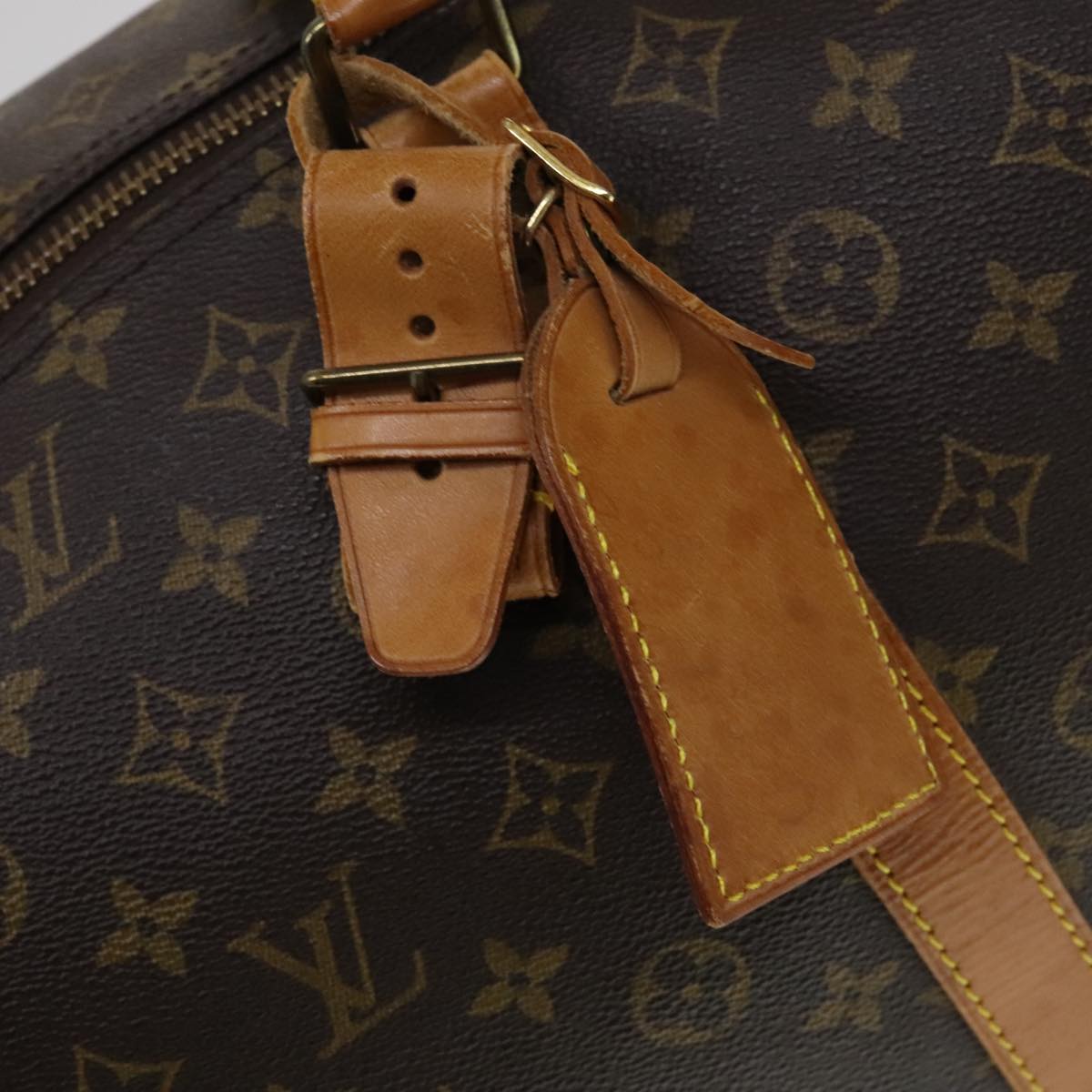 Louis Vuitton Keepall 60 Brown Canvas Travel Bag (Pre-Owned)