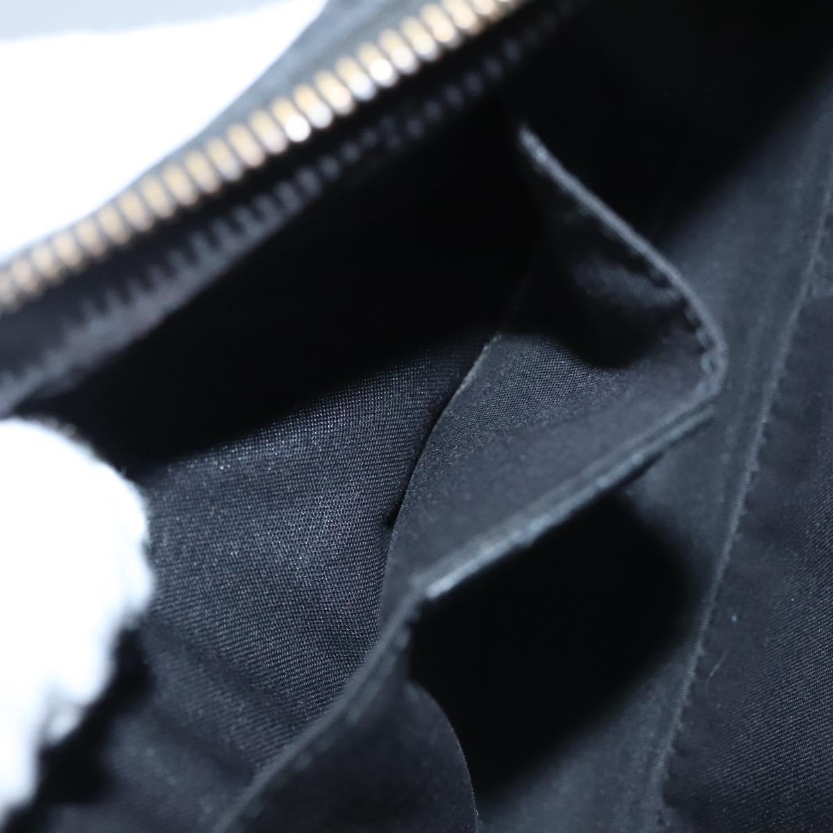 Gucci Gg Canvas Black Canvas Shoulder Bag (Pre-Owned)