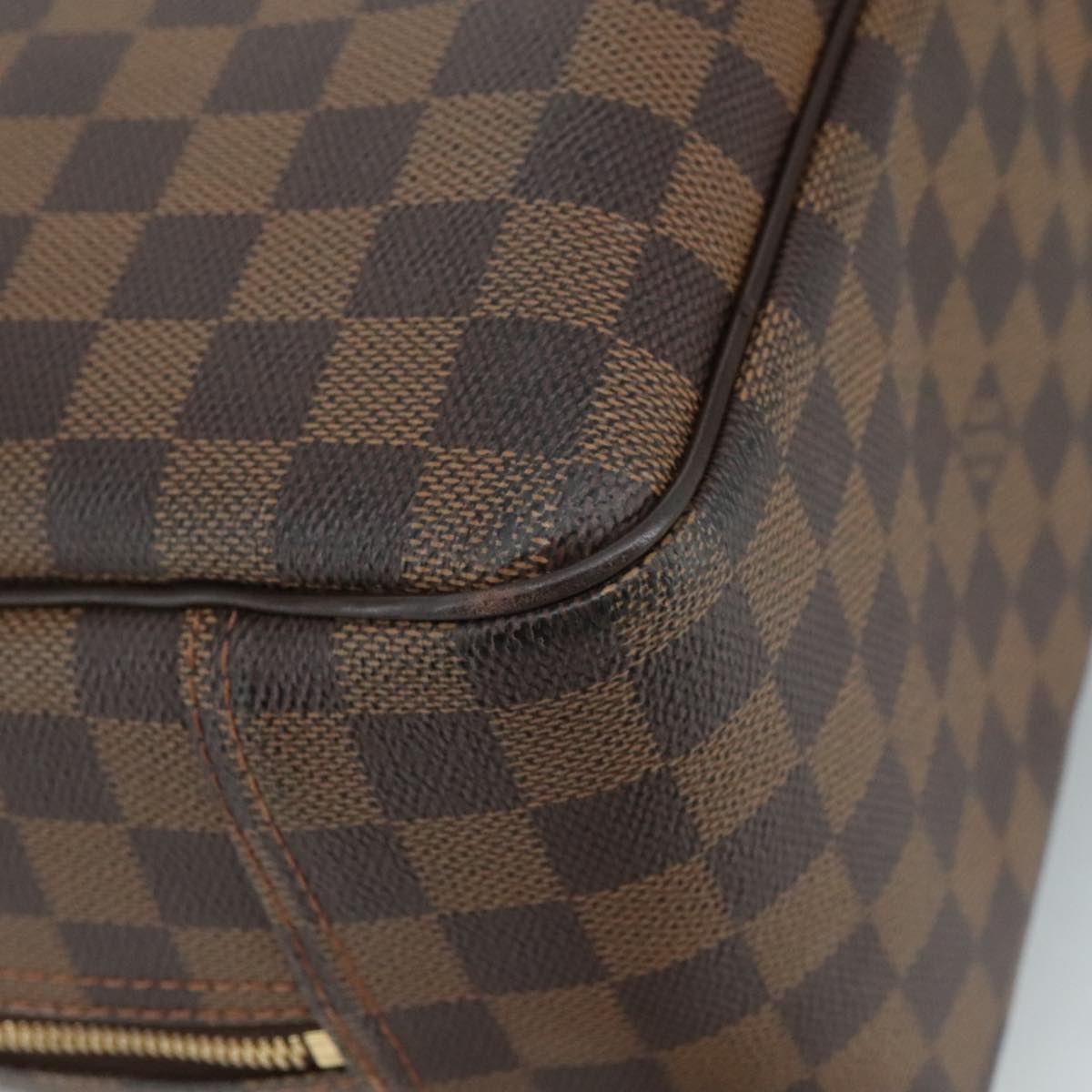 Louis Vuitton Deauville Brown Canvas Tote Bag (Pre-Owned)